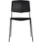 Isl Furnishings Zuho Modern Indoor Outdoor Chair 2, Zuho II - Black, PR CH60DC-2PK-PP01 - alternate 2
